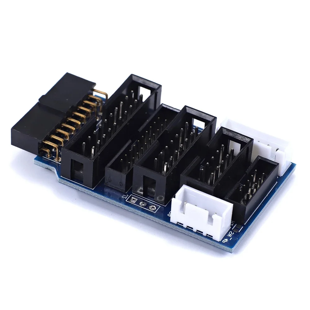 

For JLINK V8 J-link V9 Adapter Plate JTAG to SWD Multi-function Converter for ARM STM32 ULINK2 STLINK V2 Switching Board