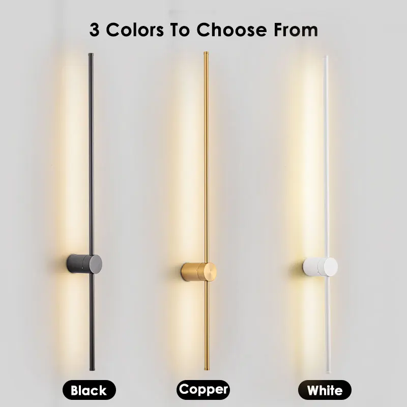 360° Rotatable Touch Dimmable LED Wall Lamps for Corridor Stairs Brightness Adjustable Touch Switch LED Wall Lights Wall Sconce