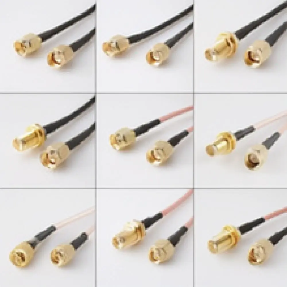 Professional RF Coaxial Cable For VHRF FAKRA Z Female To RP SMA Male Connector Industrial Equipment Data Signal Transfer