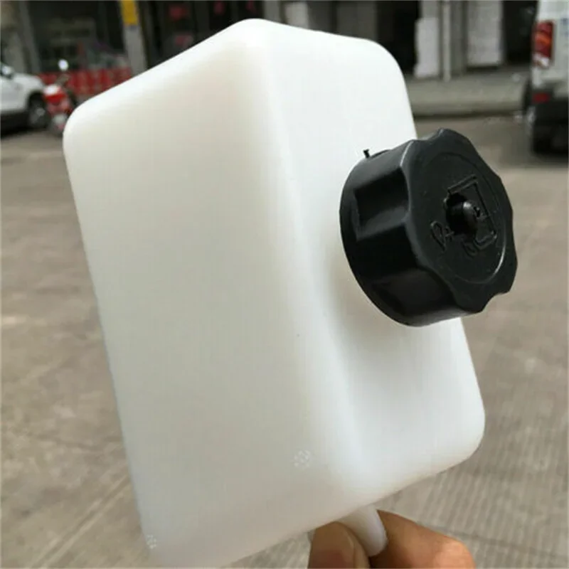 1L Motorcycle Gas Fuel Tank White Plastic for 47cc 49cc 2 Stroke Mini Moto Kids Dirt Bikes Petrol Fuel Tanks Accessories
