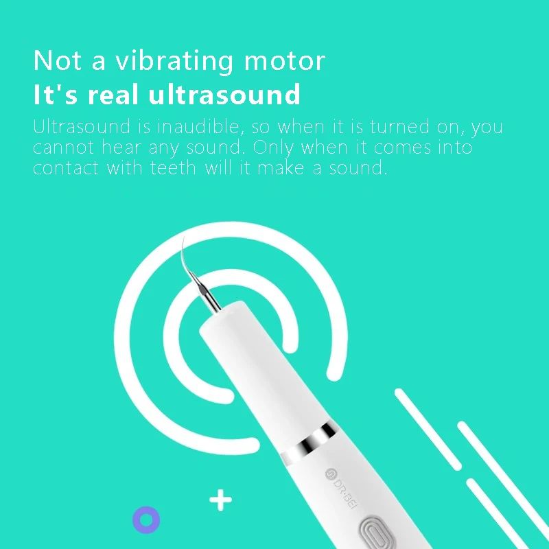 Youpin dr.bei เครื่องทำความสะอาดฟันระบบอัลตราโซนิคใช้ในครัวเรือนถอดแคลคูลัสและหินปูนทำความสะอาดฟัน