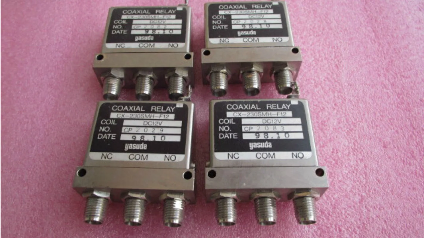 12V CX-230SMH-F12 SPDT SMA RF Coaxial Switch 18GHz High-Frequency Signal Switch for Electronic Components Market