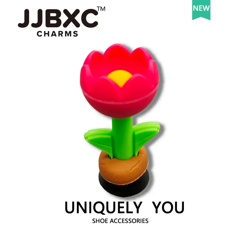 JJBXC charm for crocs  shoe clip accessories Three-Dimensional Flower DIY Fashion Shoes Decorations