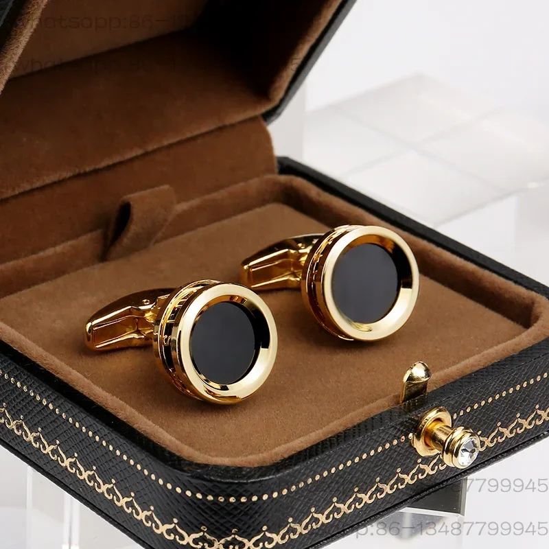 

French cufflinks men's light luxury custom fashion high-end suit shirt cuff buckle nails