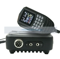 WP-12 Mini Mobile Radio FM Transceiver 25W 200 Channels VHF UHF Dual Band Car Radio Station