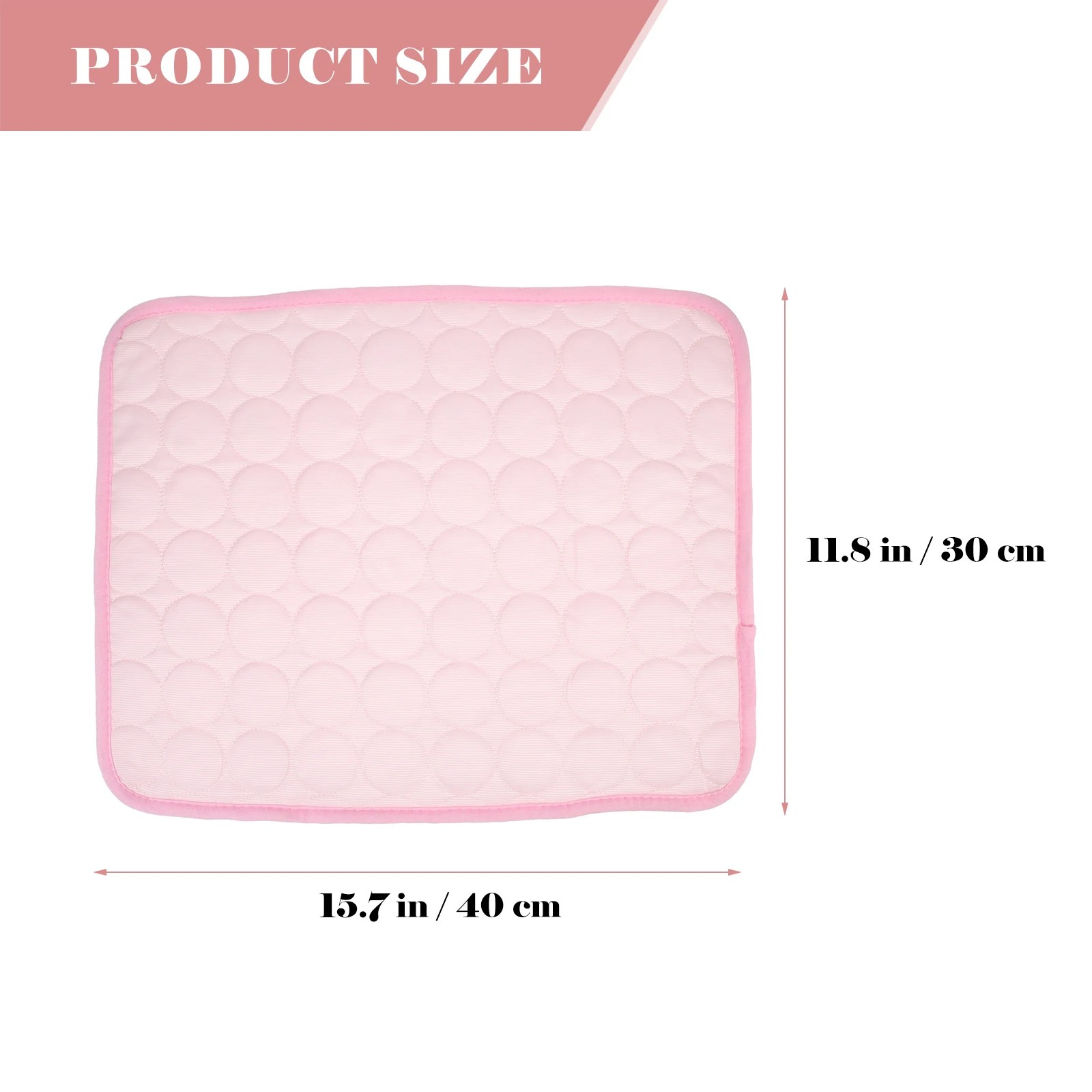 

Pet Summer Dog Cats Mats Cloth Pads Lightweight Foldable Durable Construction Cooling Pad For Pets Outdoor Use Summer Cooling
