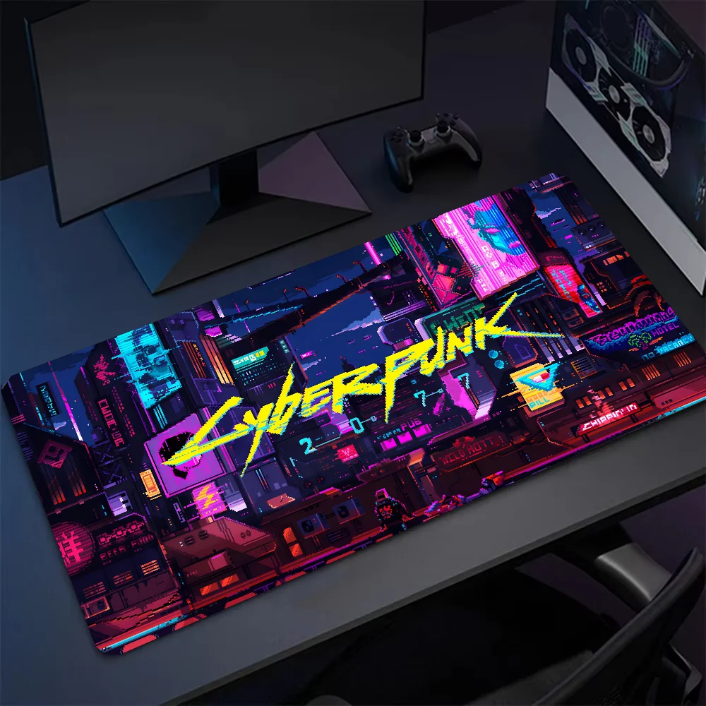 

C-Cyberpunks Mousepad Mouse Mat Desk Mat With Pad Gaming Accessories Prime Gaming XXL Keyboard Pad Padding Mat