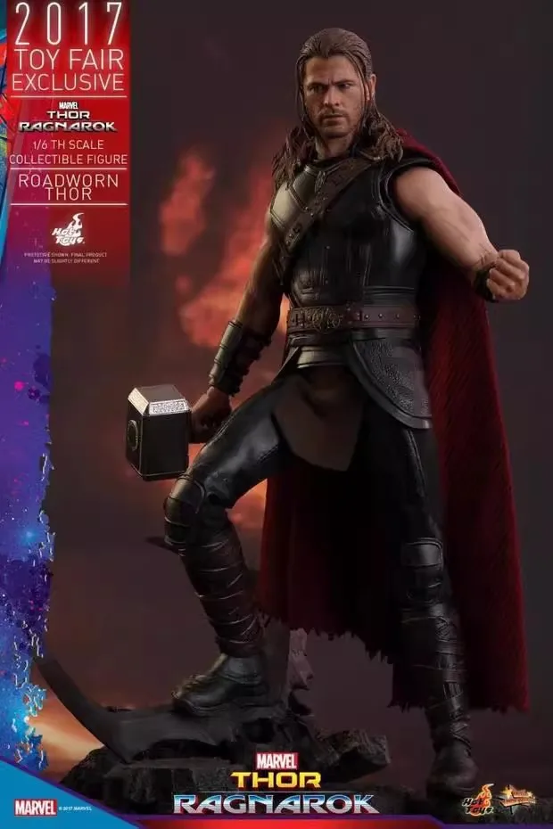 Thor Odinson Action Figure Original Hot Toys 1/6 Thor：Ragnarok The God of Thunder Figurine HT MMS416 Limited Statue kid Toy Gift