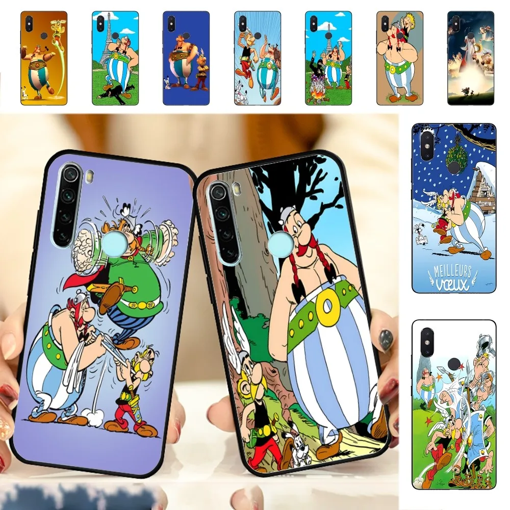 A-Asterix Y-O-Obelix Phone Case For Redmi Note 4 X 5 A 6 7 8 T 9 9S 10 11 11S 11Epro Poco M3 Pro