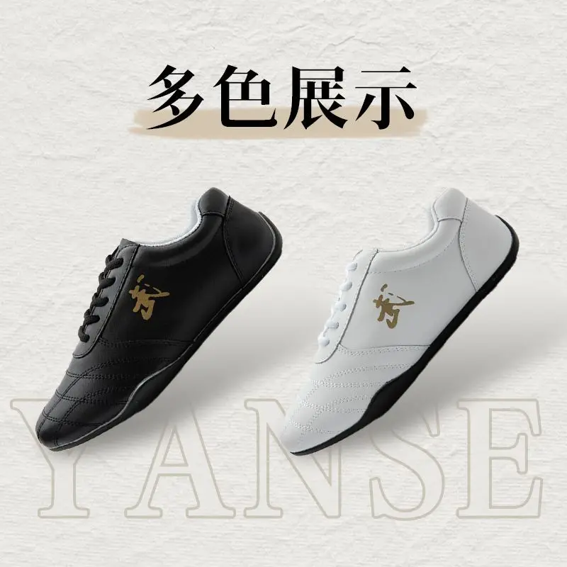 

Chinese Traditional Men's Kung Fu Shoes Taiji Shoes Taekwondo Wearable Wushu Breathable Sneakers Unisex Wushu Shoes