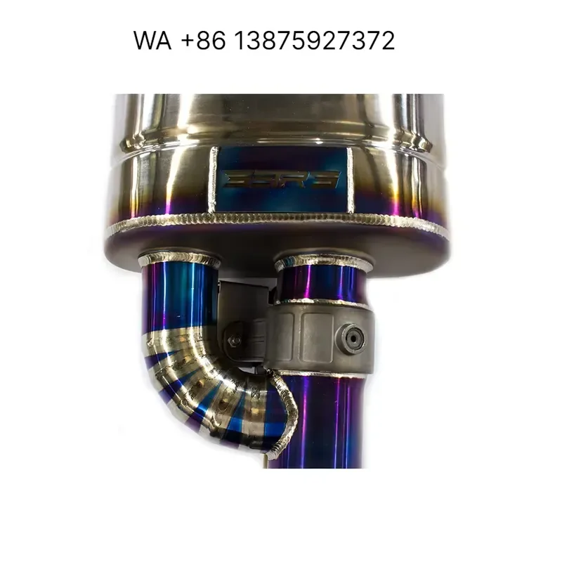 Wmwmnu For 2008-2020 CC Titanium Alloy Exhaust Pipe 2.0T Car Sound System Accessories with Muffler and Exhaust Tip