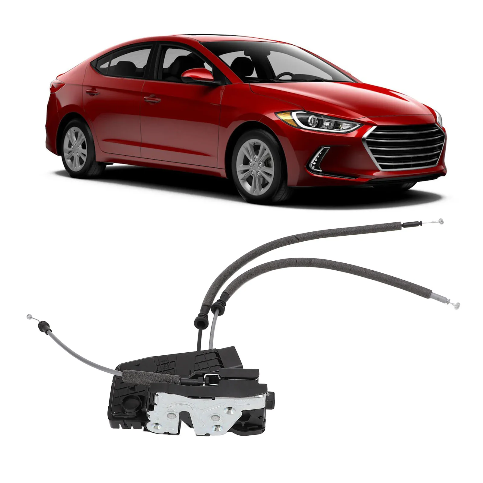 

Door Lock Actuator Motor Automatic Locking Anti Theft Metal Alloy for Elantra 2017 to 2020 Right Front