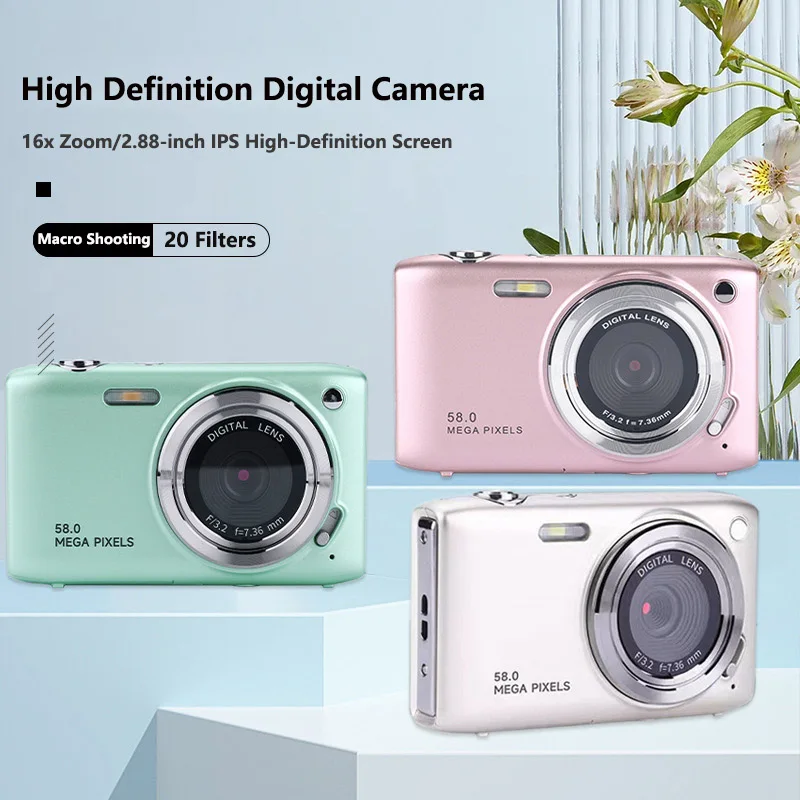 

2.88-Inch 58 Megapixel High-Definition Digital Camera Student Entry-Level Campus Multi-Color Ccd Portable Digital Camera