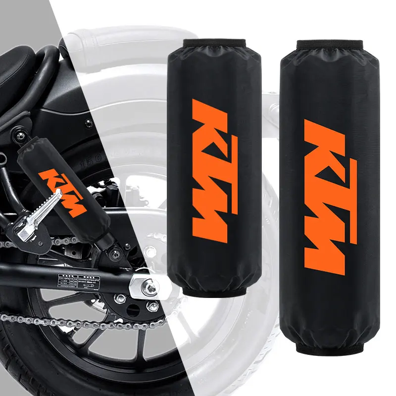 27cm 35cm Rear Shock Absorber Suspension Protection Cover Motorcycle ATV Scooter For KTM ADV Duke 200 250 390 690 790 890 990