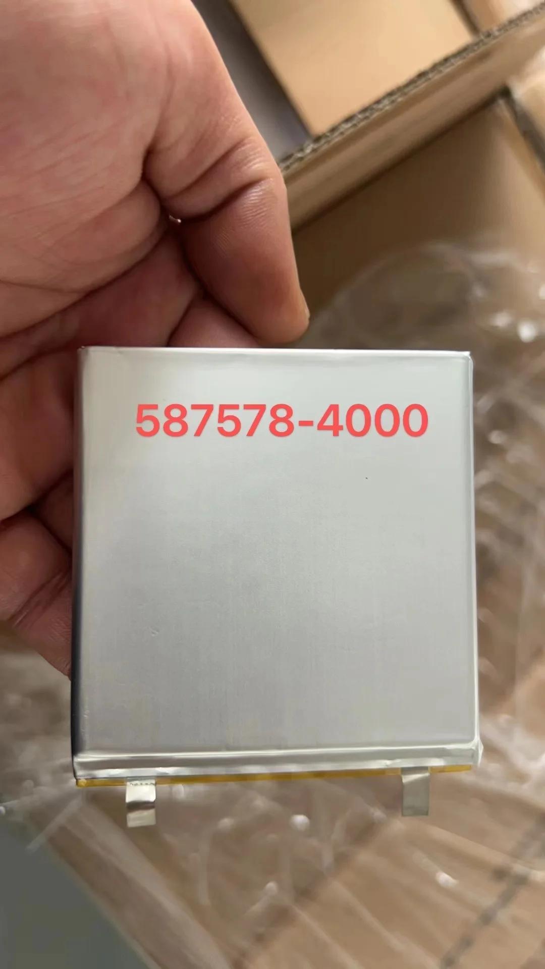 buy more will cheap Navigator 3.7v-587578 Polymer Lithium Battery 4000mAh Purifier Foot Capacity Machine Toy Speaker LED