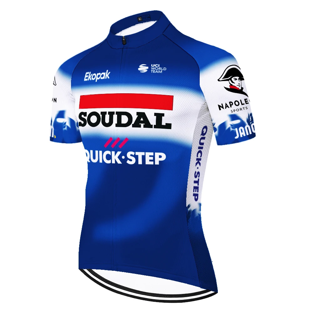 Camisa ciclismo masculina bicicleta camiseta 2026 Quick step bicicleta jersey men джajt maillot cyclisme homme tricota enduro