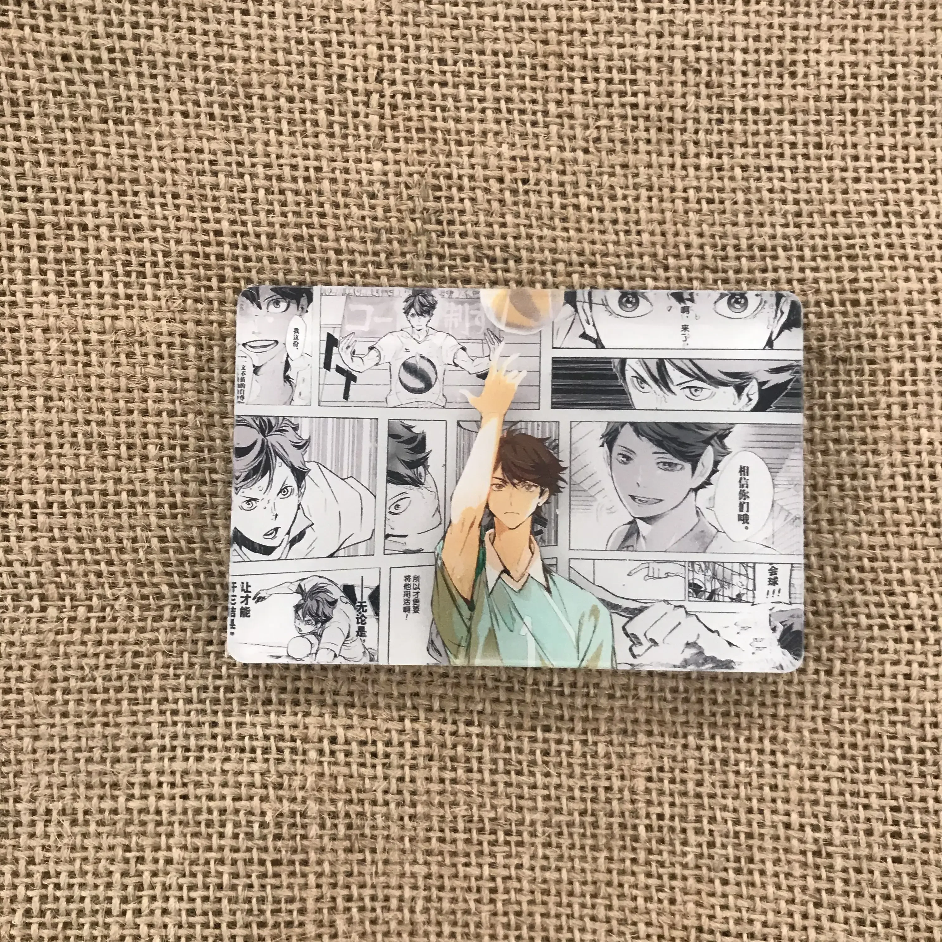 Anime Haikyuu!! Shoyo Hinata Kei Tsukishima Kotaro Bokuto Tadashi Yamaguchi Oikawa Tooru Cosplay Acrylic Brick Decoration Gift