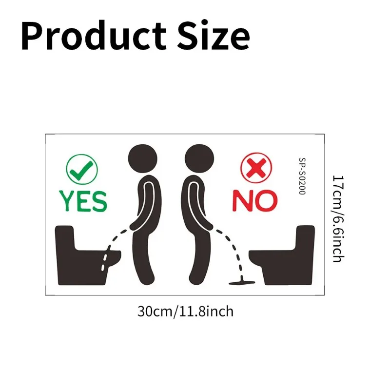

Bathroom Toilet Stickers Decoration RemovableStickers Cartoon Toilet Stickers 스티커