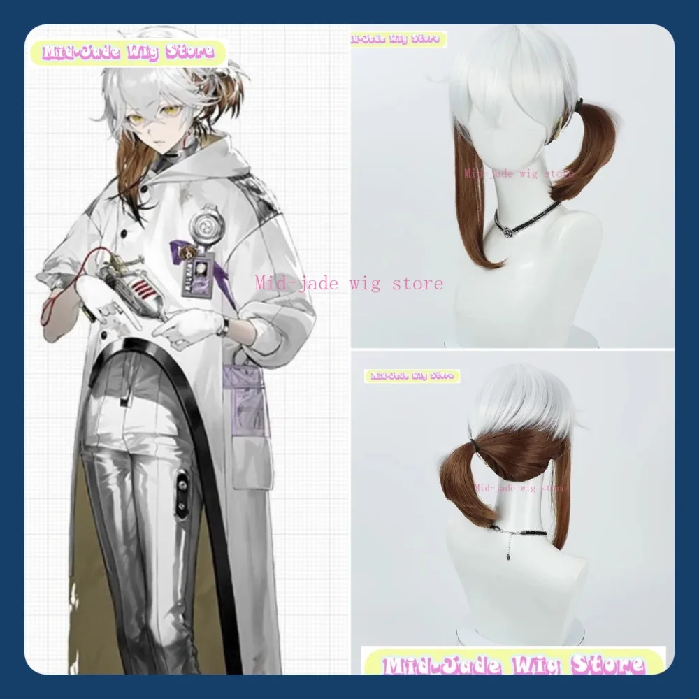 

Магазин париков среднего нефрита, реверс: 1999 Bunny Bunny, парик для косплея, аниме, игра, ролевая игра, синтетический парик для Хэллоуина