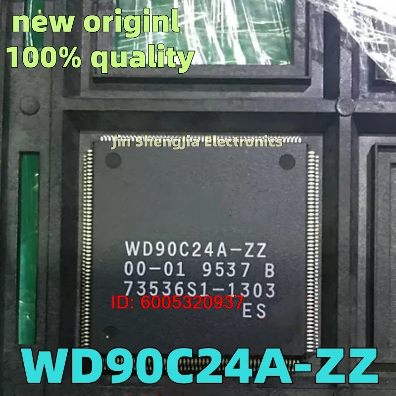 (2piece) 100% New WD90C24A-ZZ QFP-208 Chipset