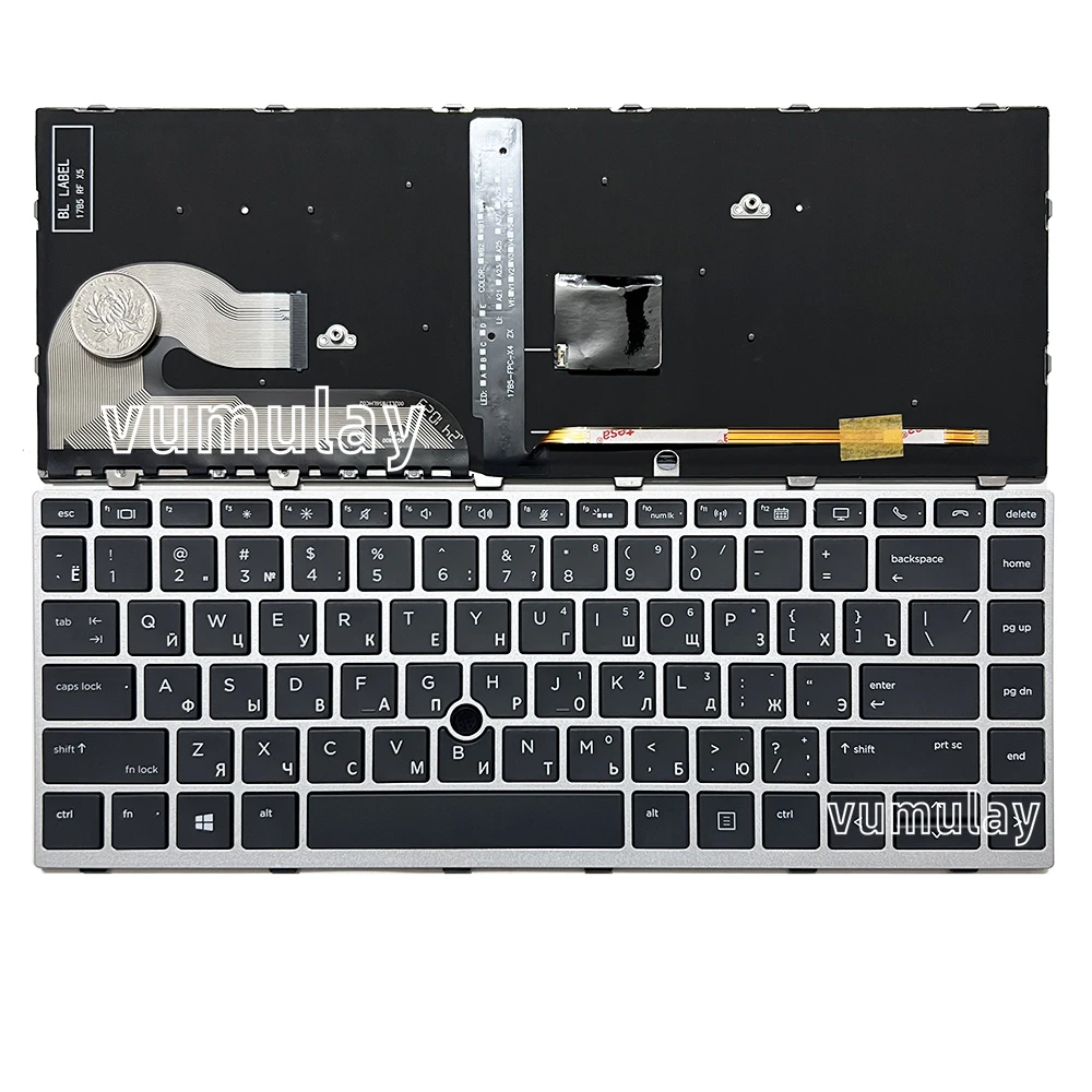 AZERTY/русская клавиатура с подсветкой для HP EliteBook 848 G5 848 G6,846 G5 846 G6,840 G5 840 G6,745 G5 745 G6,ZBook 14u G6 G5 AZERTY/русская клавиатура с подсветкой для HP EliteBook 848 G5 848 G6,846 G5 846 G6,840 G5 840 G6,745 G5 745 G6,ZBook 14u G6 G5