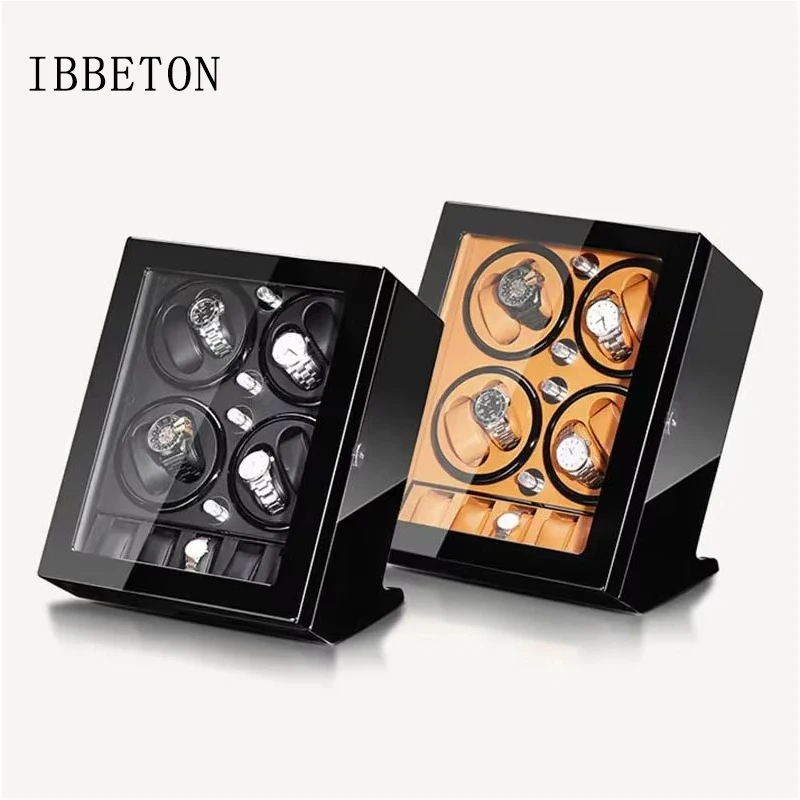

Luxury 8 Slots Watch Winders Automatic Rotator Motor Mechanical Wrist Watches Winding Device 5 Epitopes Men Watch Storage Boxes