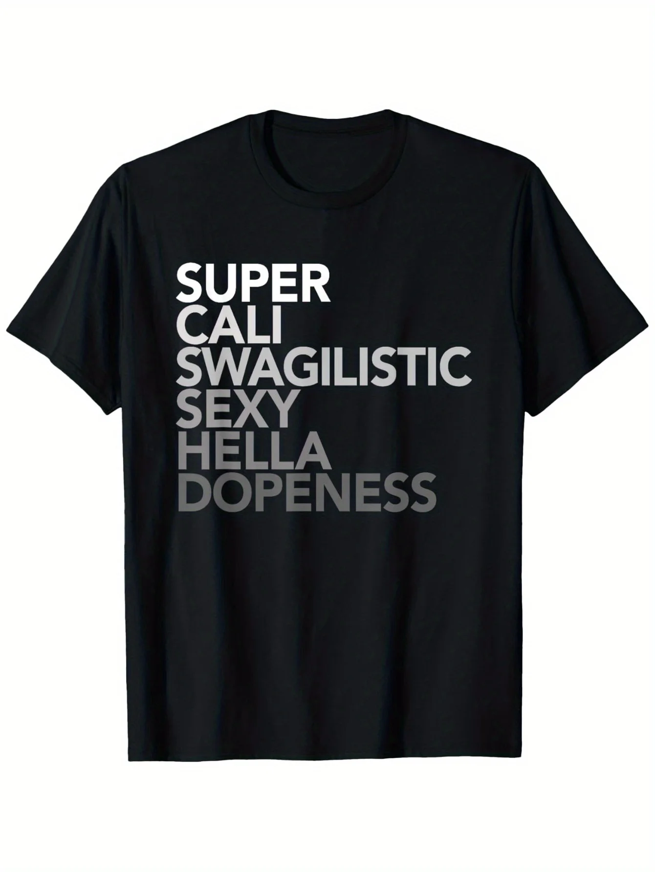 Features a bold, playful slogan print—a fun, casual, and distinctive top perfect for everyday wear.