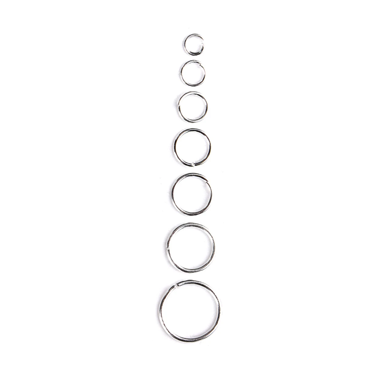 

Closed Ring Jewelry DIY Making Kit Rings Silver Jump Professional Supplies Opening Findings Craft for