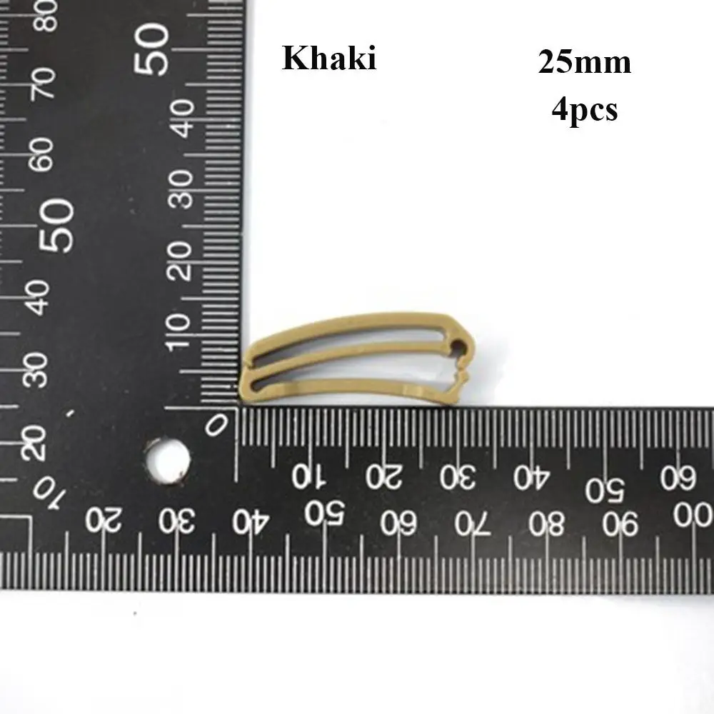 Hot 3 Sizes Webbing Buckle 2 Colors Plastic Belt end Clip Closing Clip Outdoor Tool