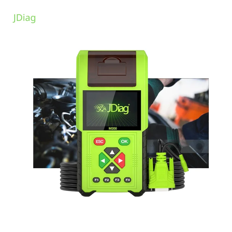new OBD Scanner for Jdiag Topdiag M200 Universal Motorcycle Diagnostic Tool Engine Analyzer & Code Reader