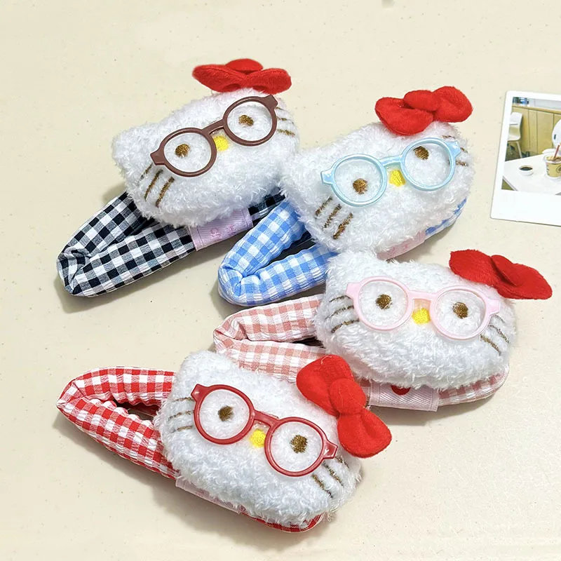 

Hello Kitty Hair Clip Cute Cartoon Versatile Shattered Hair Side Hair Clip Desktop Accessories Women Supplies Gift Wholesale