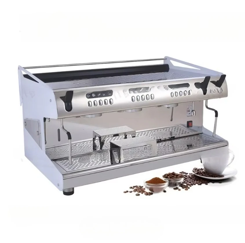 Pump Three Groups Espresso Coffee Machine for Coffee Shop