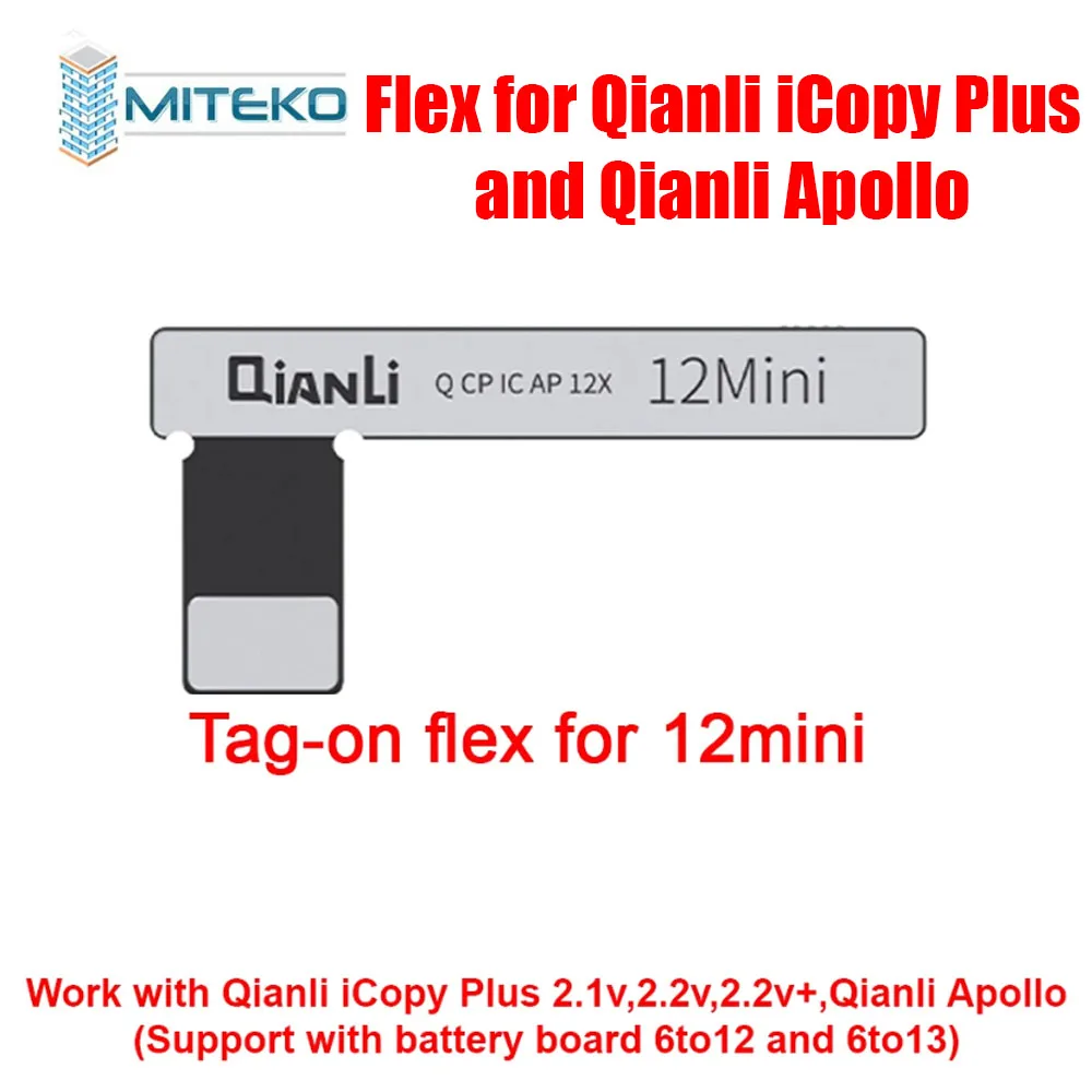 Qianli Icopy plus 2,2 V True Tone & Batterie programmierer Flex Health Upgrade für alle Modelle 11/12/13/14