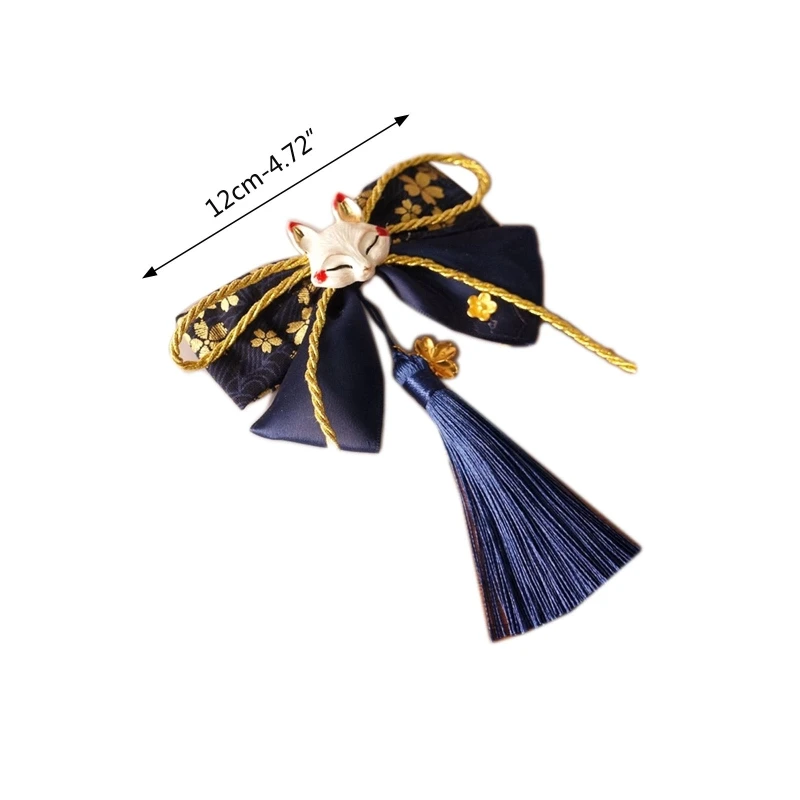 Lovely Hairpins Bow-shaped Hair Barrettes Japanese Hair Ornament Non Slip