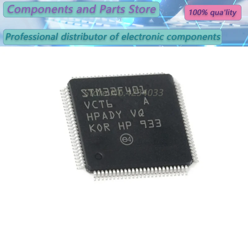 1-10PCS  STM32F401VCT6  STM32F401VCT  STM32F40  LQFP100  NEW100%  STM32F 401VCT6