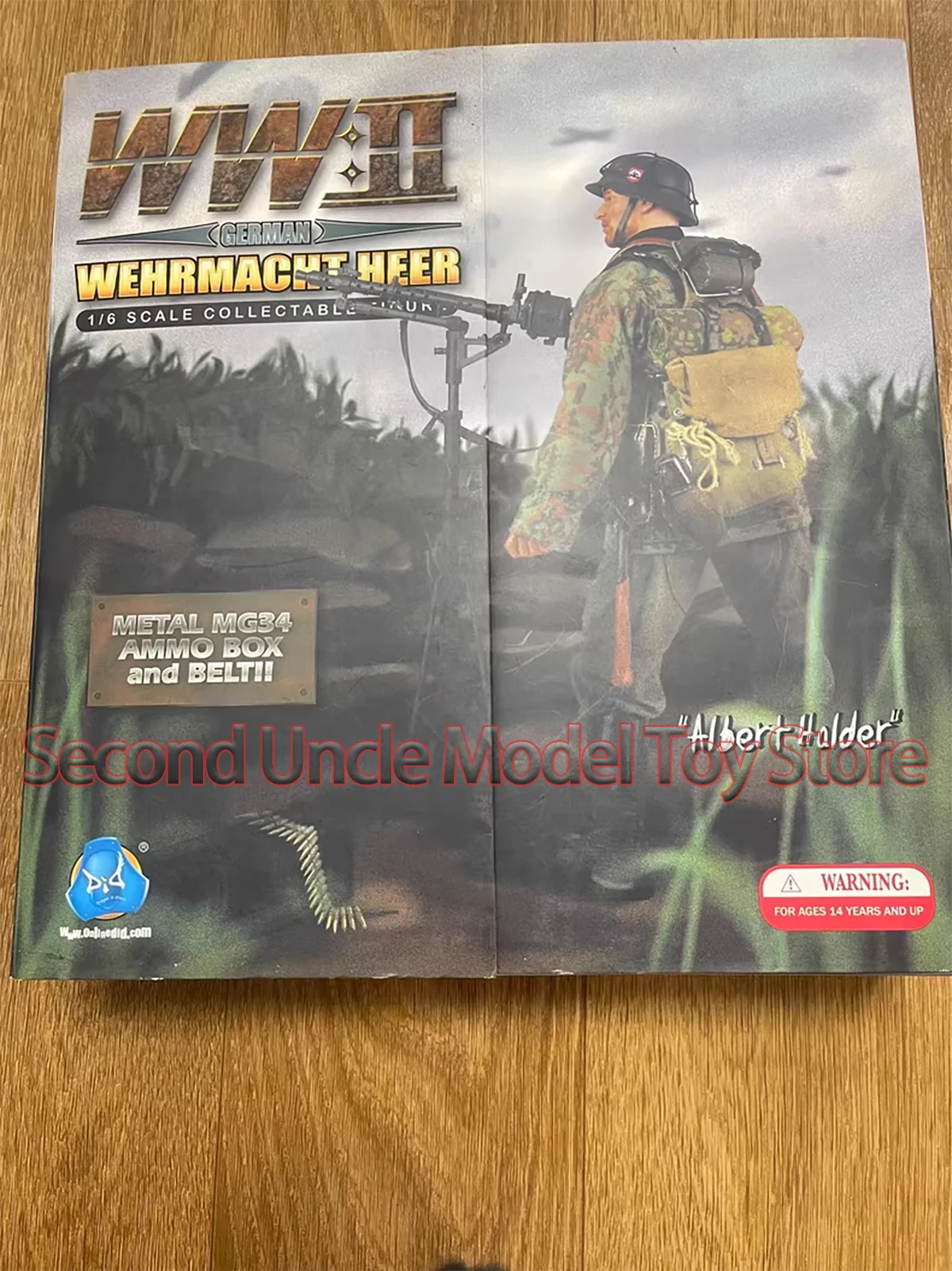 

DID 80045 1/6 MG34 machine gunner 12'' Male Soldier Military Action Figure Full Set Collectible Model Toys Gift