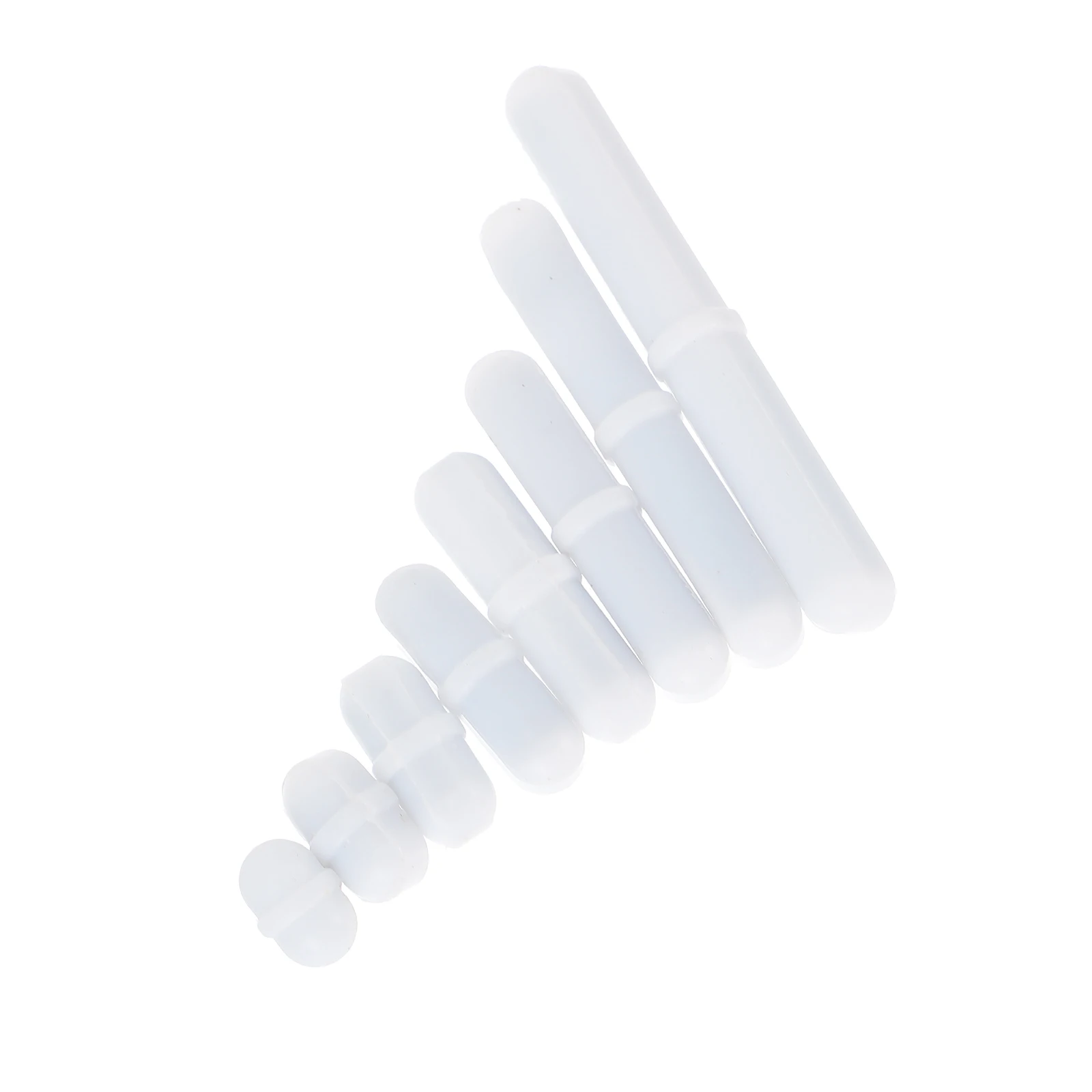 

8 Pcs Stirring Rotor B-type Laboratory Stirrer Magnetic Bar Cylinder Rod Mixer Bars