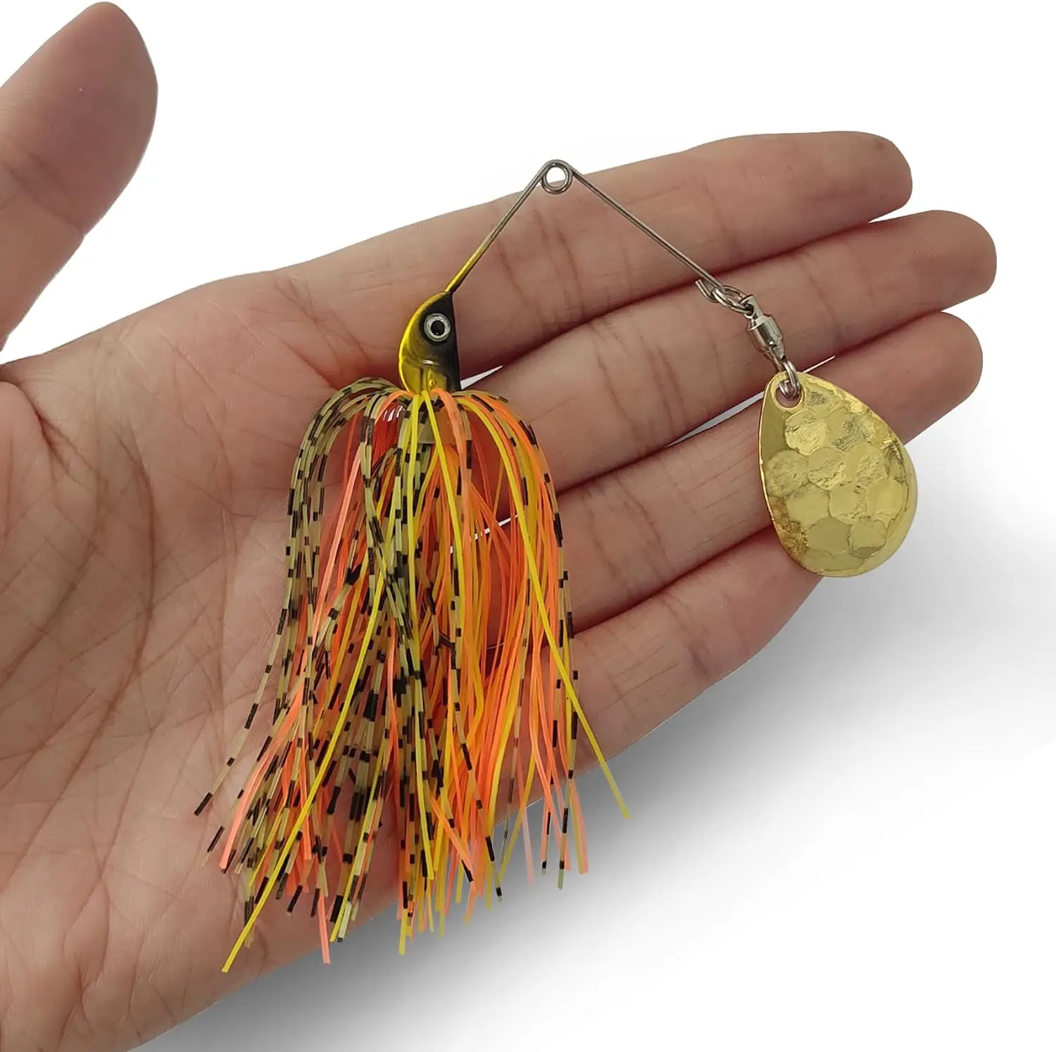 Eupheng Spinner Bait Spoon Wire Bait 3.5g-14g Bass jig Chatter bait  Fishing Lure Spinnerbait Pike Bass Fishing Tackle view 6