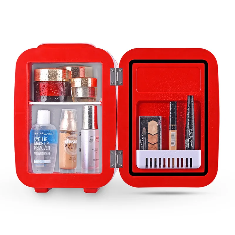 New 4L Outdoor Portable Low Power Dormitory Mini Refrigerator Beverage Refrigeration Hot and Cold Small Car Refrigerator