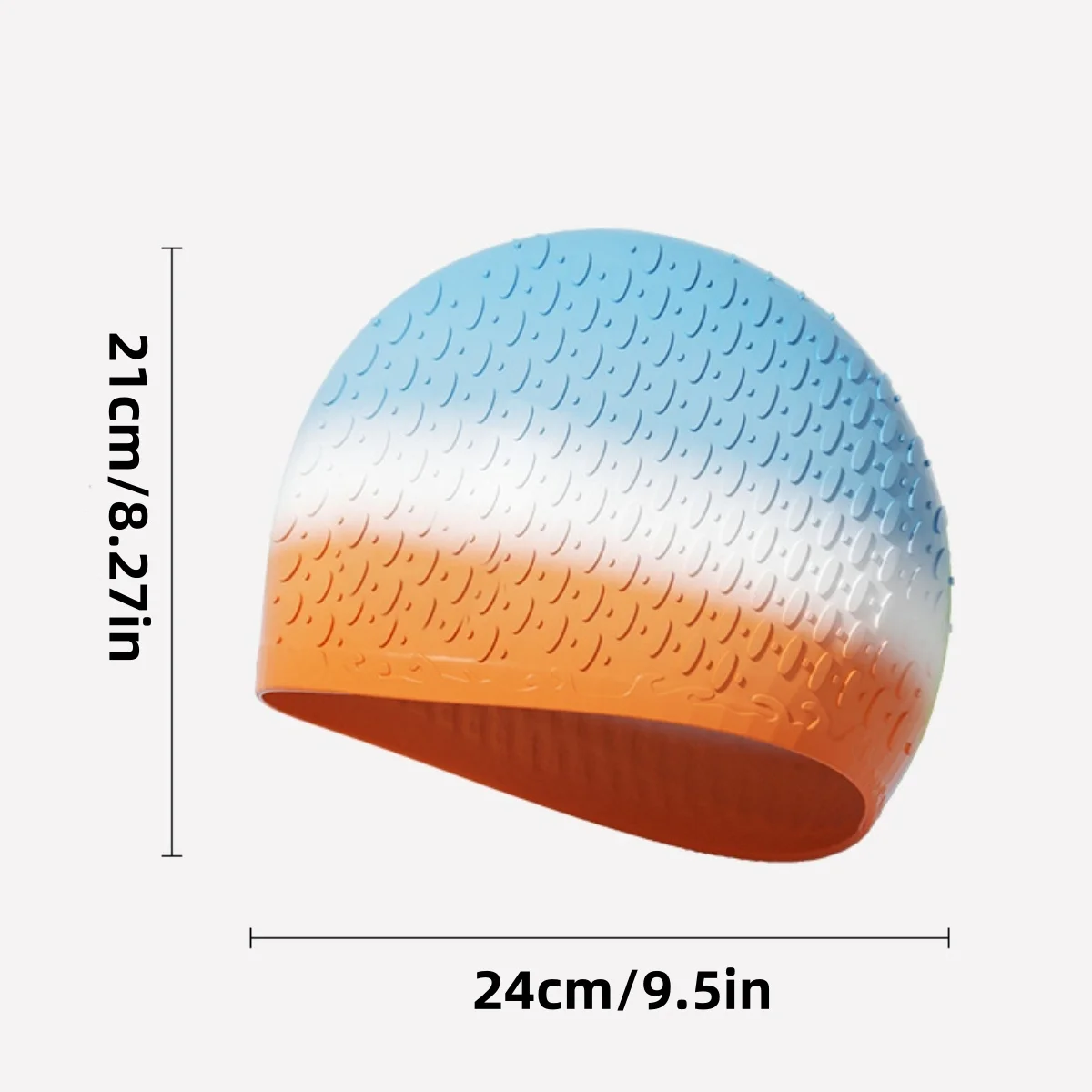 High Elastic Anti-Deformation Swimming Cap, Comfortable Fit for Men Women All Swimmers