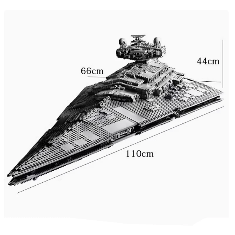 Grande 4784 PCS UCS Empire Star Destroyer Bloco de construção criativo Brinquedo de tijolo Super Grande Presente de nave espacial