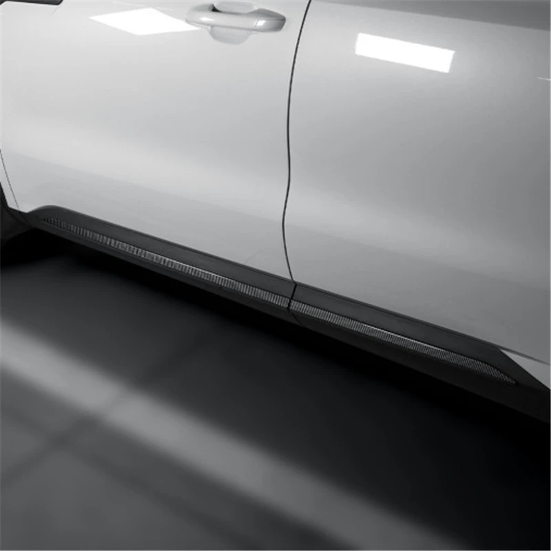 

WELKINRY For Kia Sorento MQ4 4th Generation 2021-2025 ABS Chrome Outer Car Body Door Side Skirt Moulding Bar Cover Trim