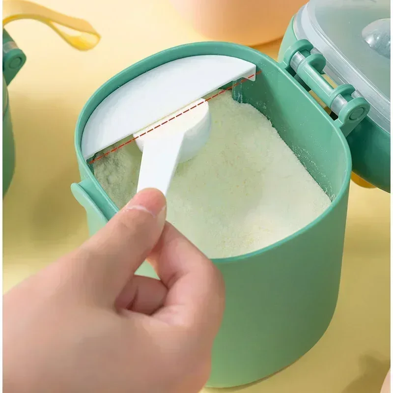 Boîte de Rangement de Lait en Poudre pour Bébé, Conteneur d'Alimentation pour Nouveau-Né, Distributeur de Poudre, Repas pour Enfant, Collation Portable de Qualité