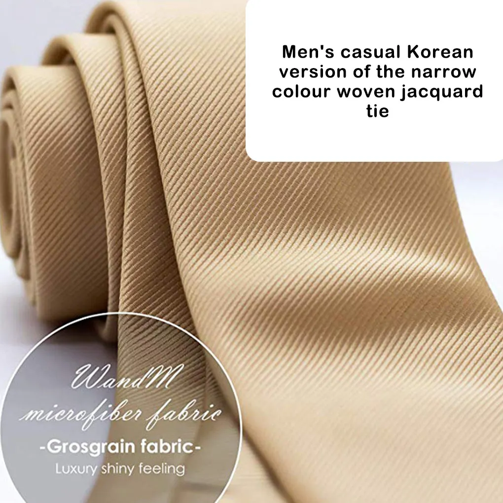 Tie Men Necktie Business Formal Silk Slim StripedGift Accessories Design Classic Fashionable Party Skinny Polyester