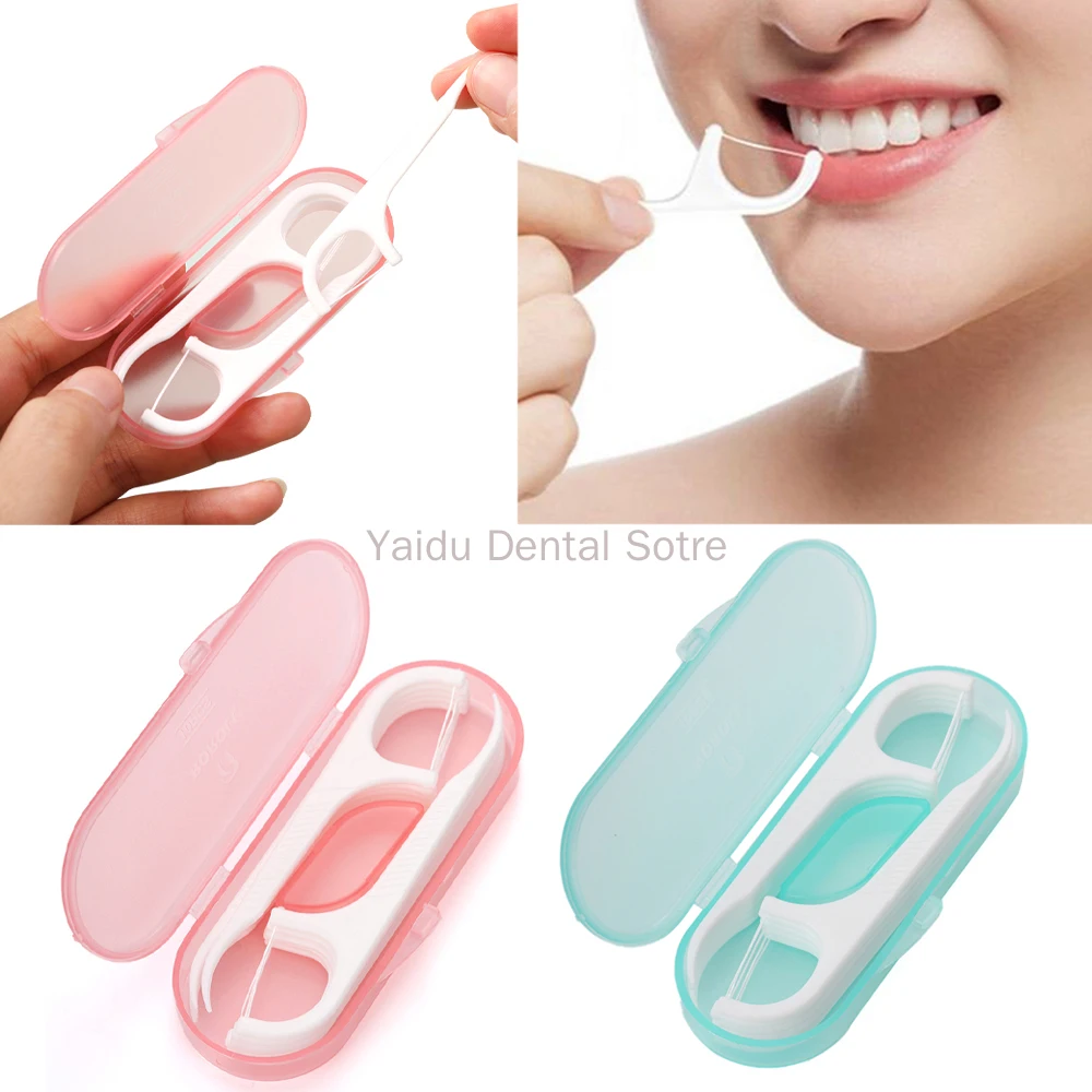 

20/30Boxes Mini Dental Floss Disposable Cleaning Tools For Teeth Portable Dental Floss Toothpick Oral Hygiene Care 10pcs/box