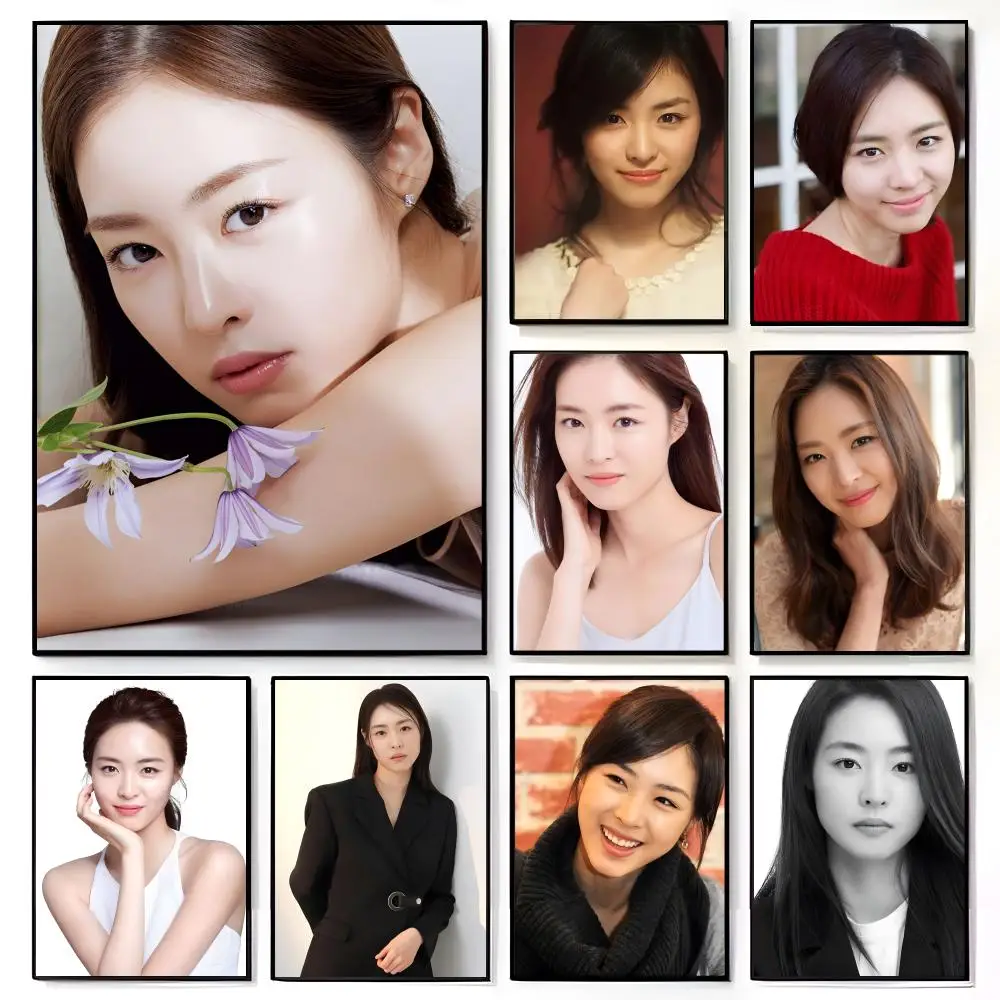 Affiche de l'actrice coréenne L-Lee Yeon Hee, délicate et talentueuse, décoration murale de film américain, décoration murale pour chambre d'enfant