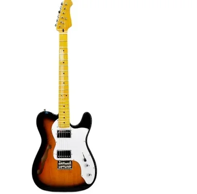 

39inch Solid Full-Size Electric Instrument Gitarre Guitare Factory Price Sunburst Electric Guitar