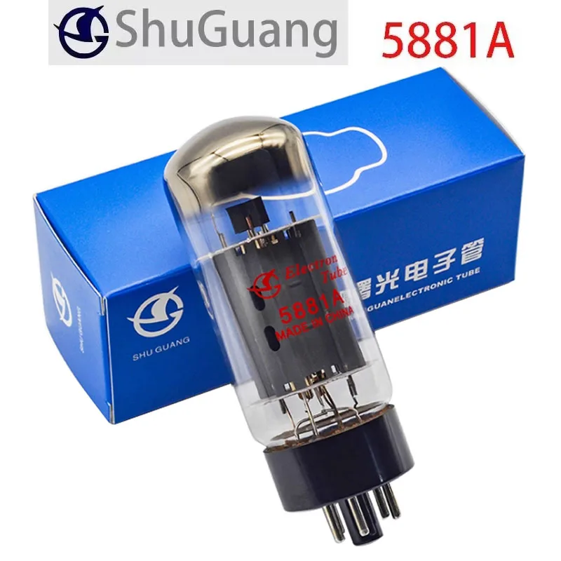 Shuguang 5881A 5881 tubo de vacío reemplaza 350C 6L6GC 6P3P 6L6 EL34 válvula de Audio HIFI Kit amplificador de tubo electrónico DIY combinado