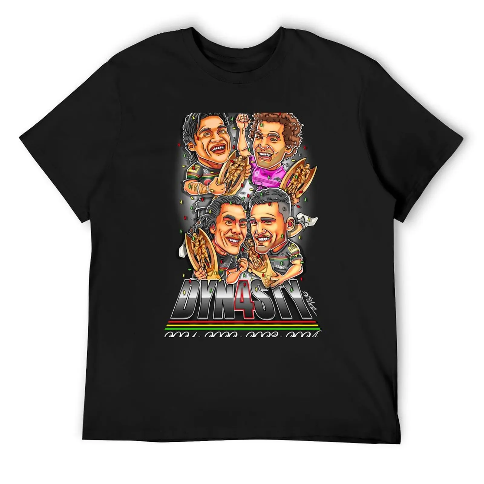 

Penrith Panthers 2024 Premiership T-Shirt aesthetic clothes vintage Men's t shirts