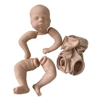 21inch Reborn Doll Kit Everlee Newborn Lifesize Sleeping baby unfinished doll parts 3